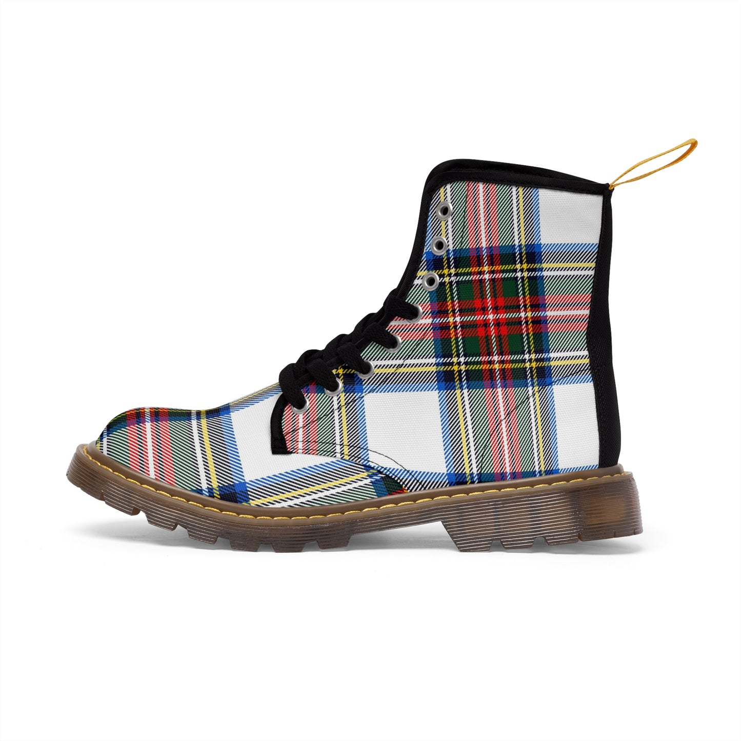 Women's Canvas Boots(Plaid)