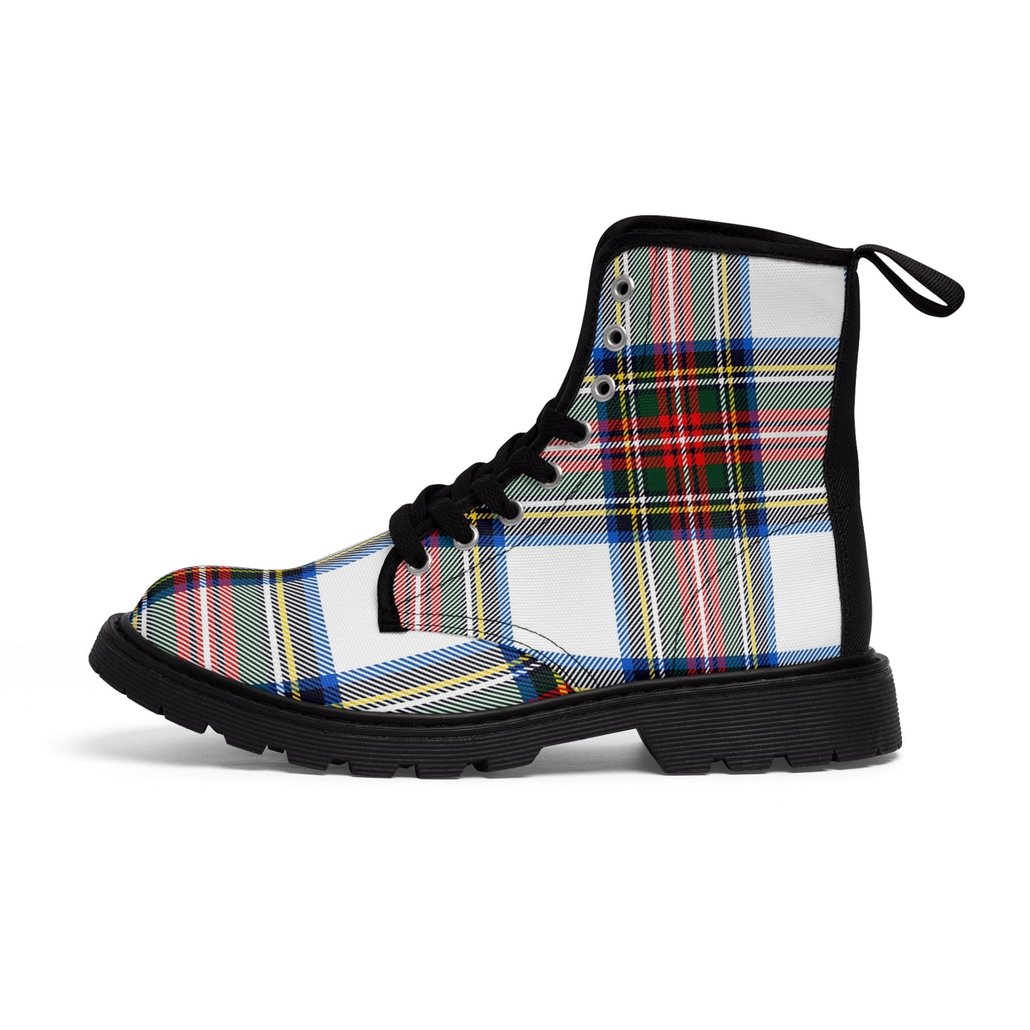 Women's Canvas Boots(Plaid)