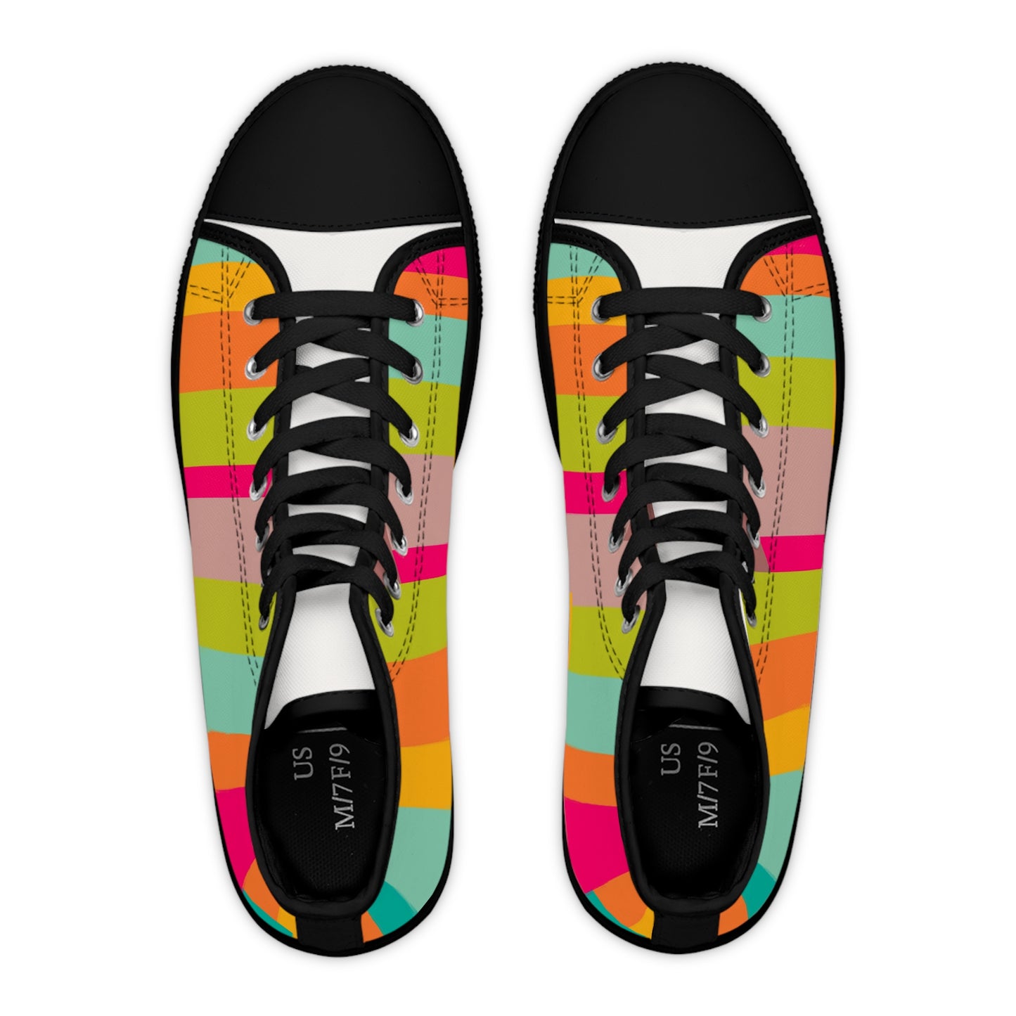 Women's High Top Sneakers(Beautiful dream)