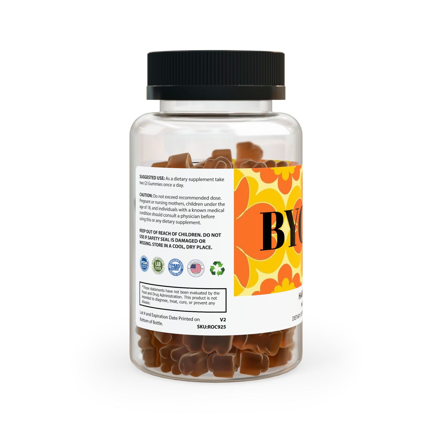 Be ye covered llc Hair Vitamin Gummies (60 Gummies)