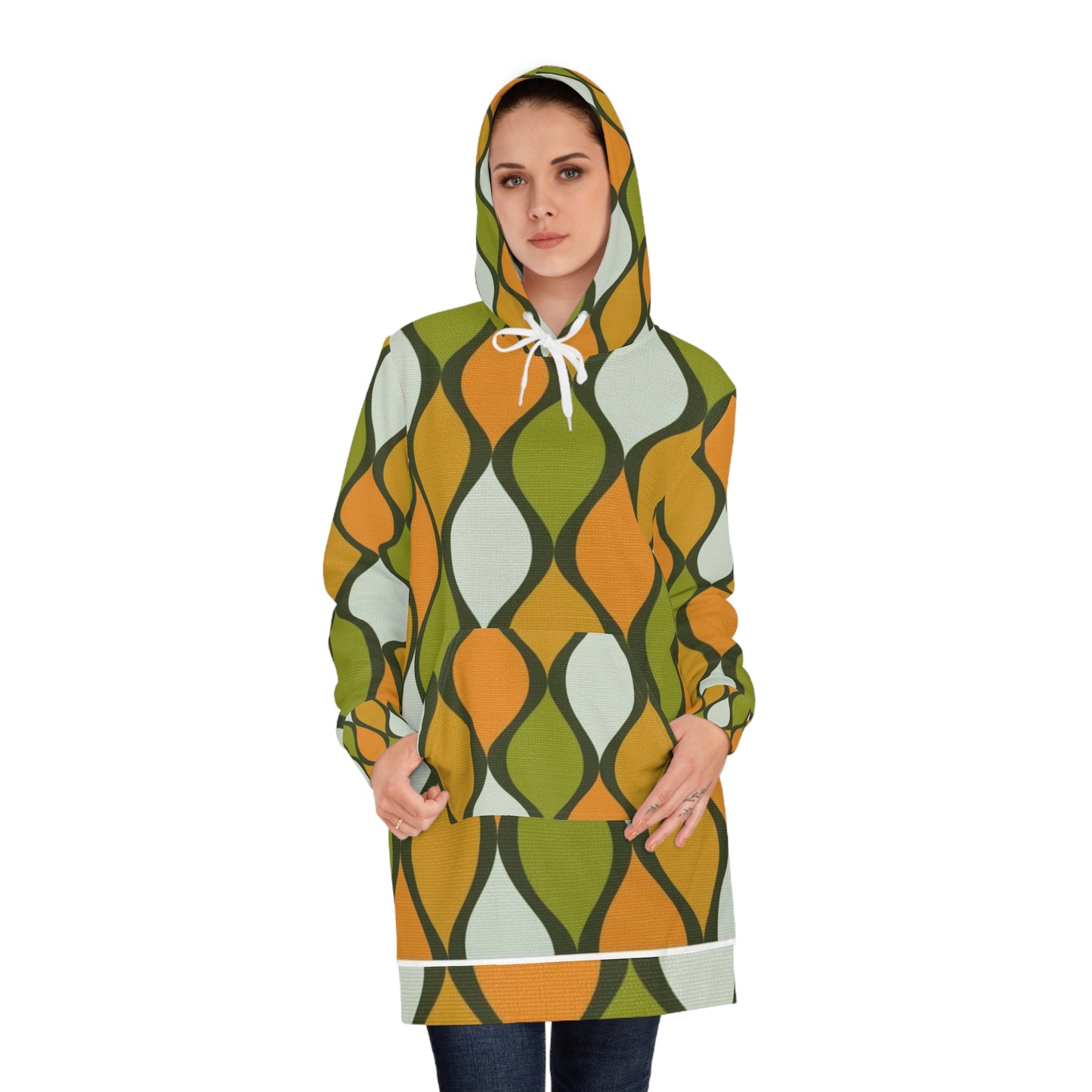 Women's Hoodie Dress (Funny thing)