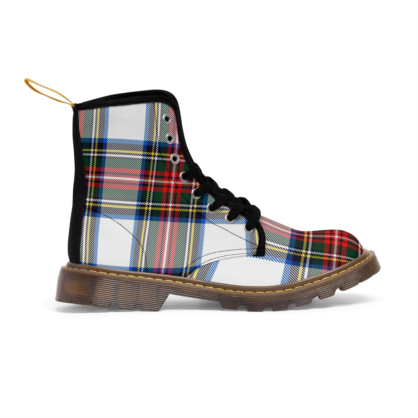 Women's Canvas Boots(Plaid)