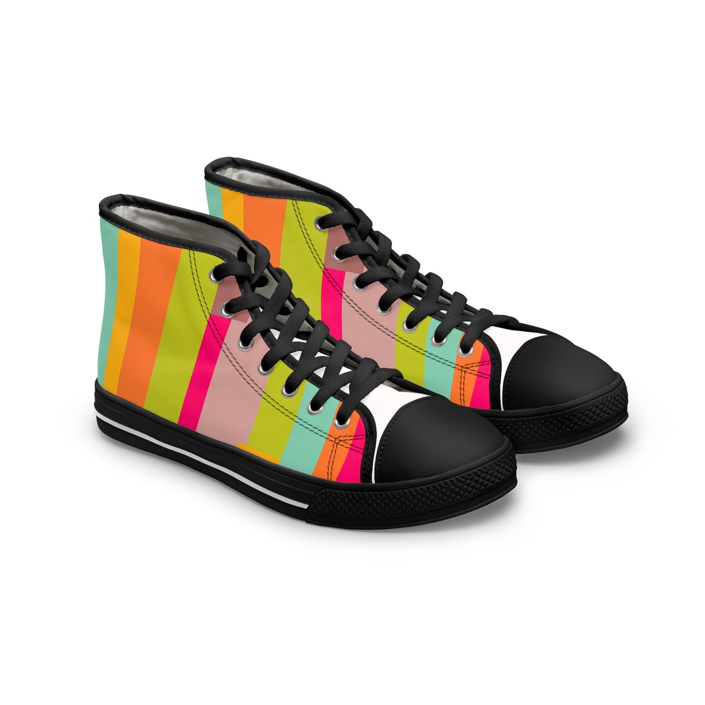 Women's High Top Sneakers(Beautiful dream)