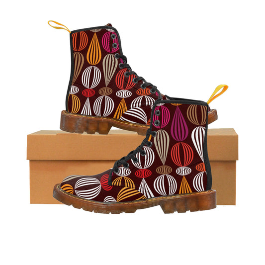 Women's Canvas Boots(Pattern Print)