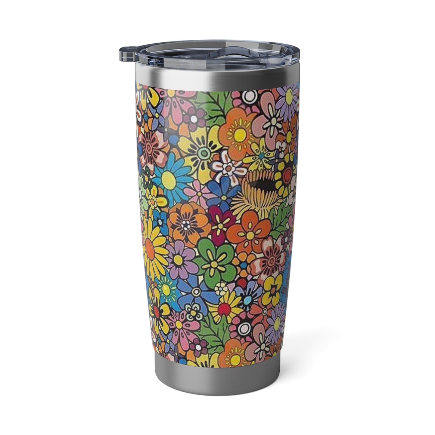 Vagabond 20oz Tumbler(Retro flowers)