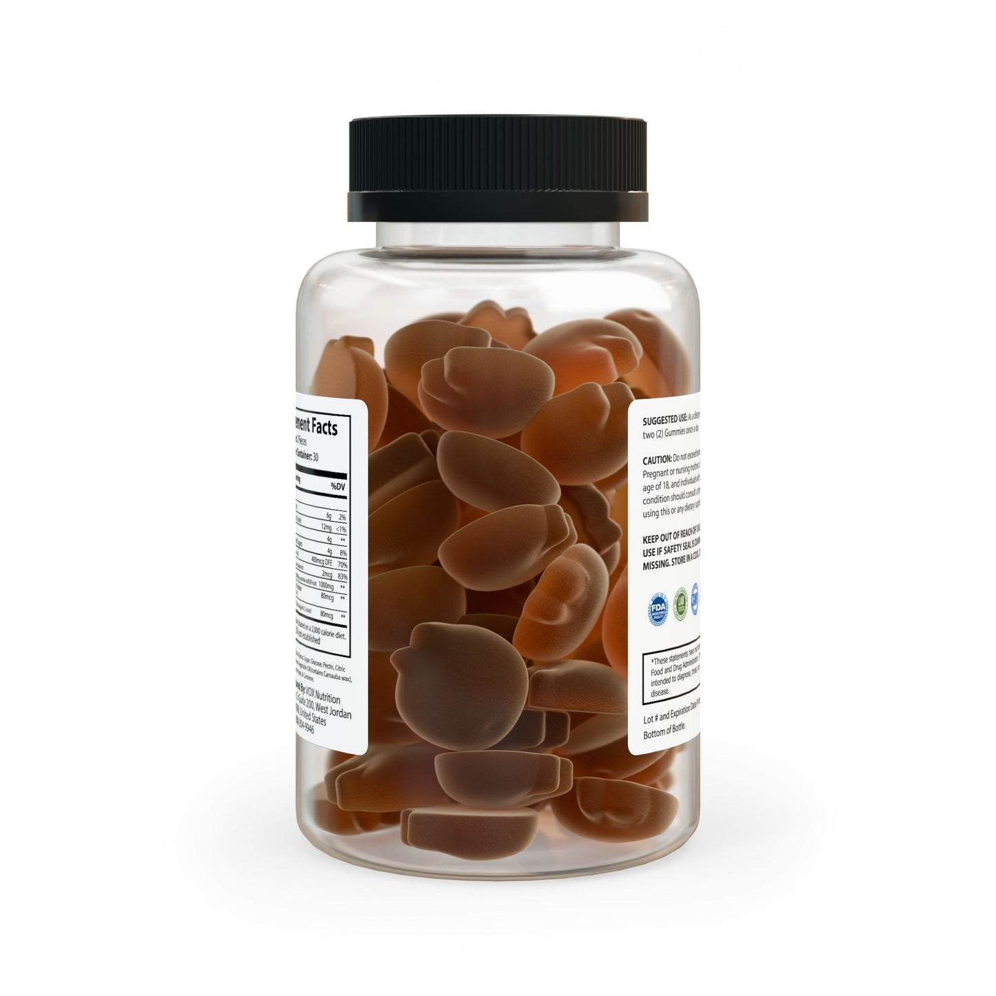 Be ye covered llc Apple Cider Vinegar Gummies (60 Gummies)