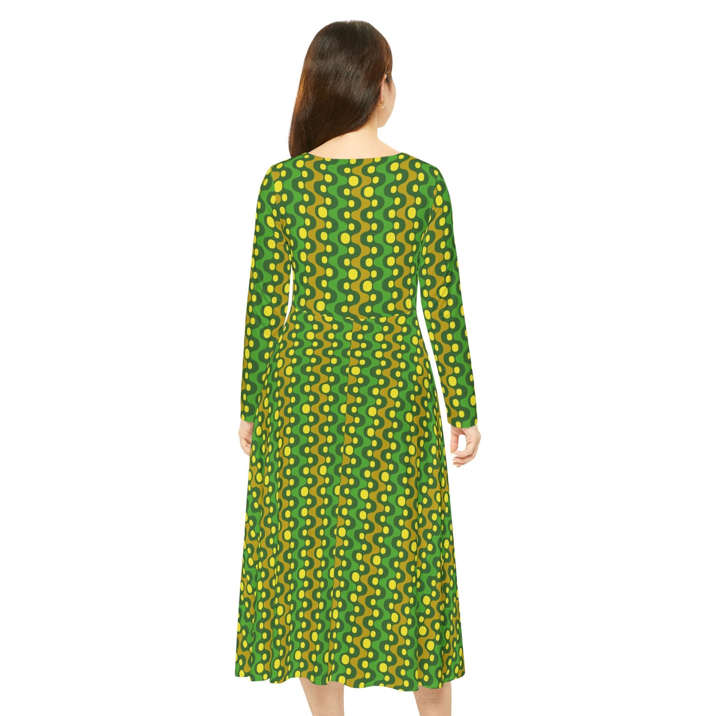 Women's Long Sleeve Dress (Hippie)