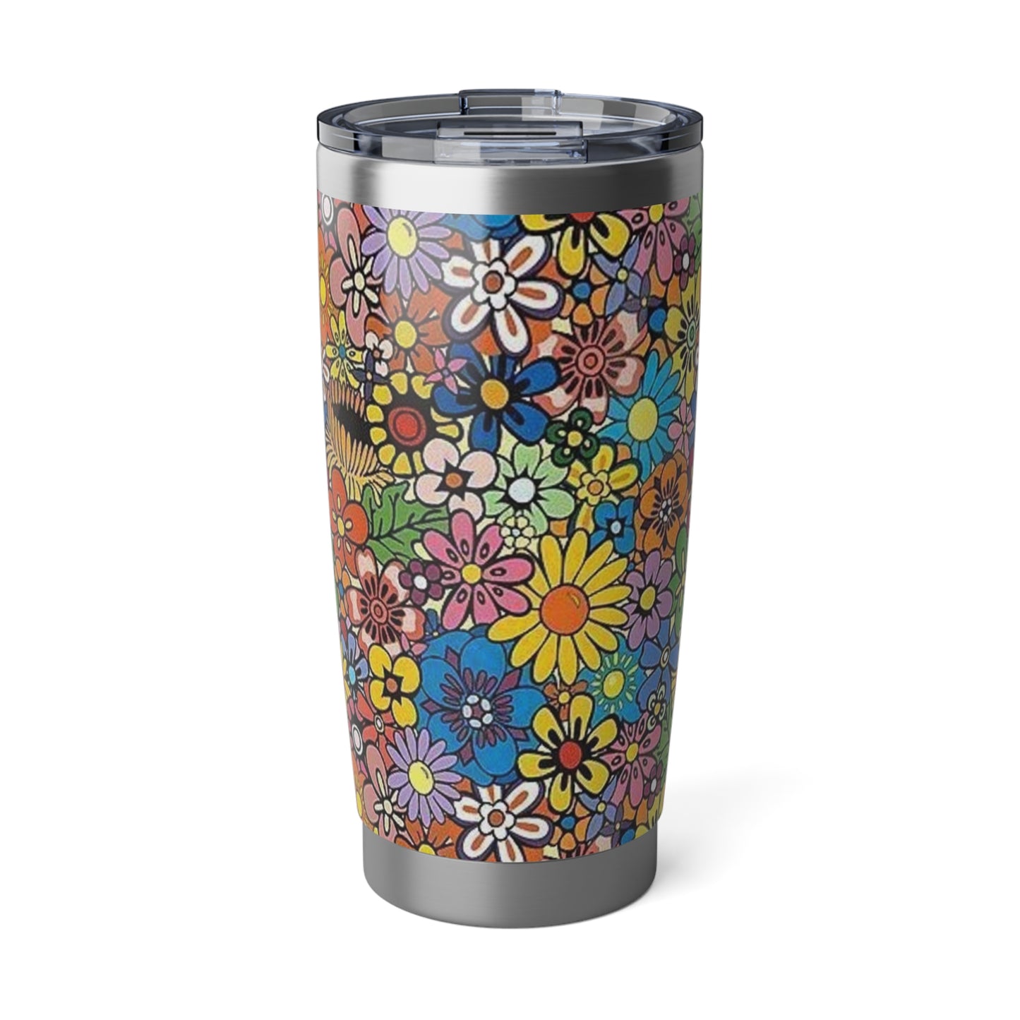 Vagabond 20oz Tumbler(Retro flowers)