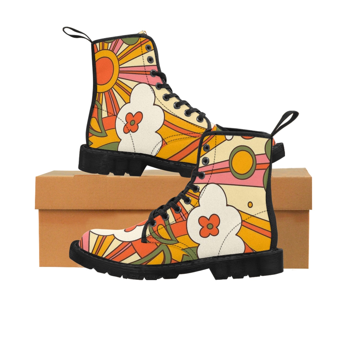 Women's Canvas Boots(Retro Luv)