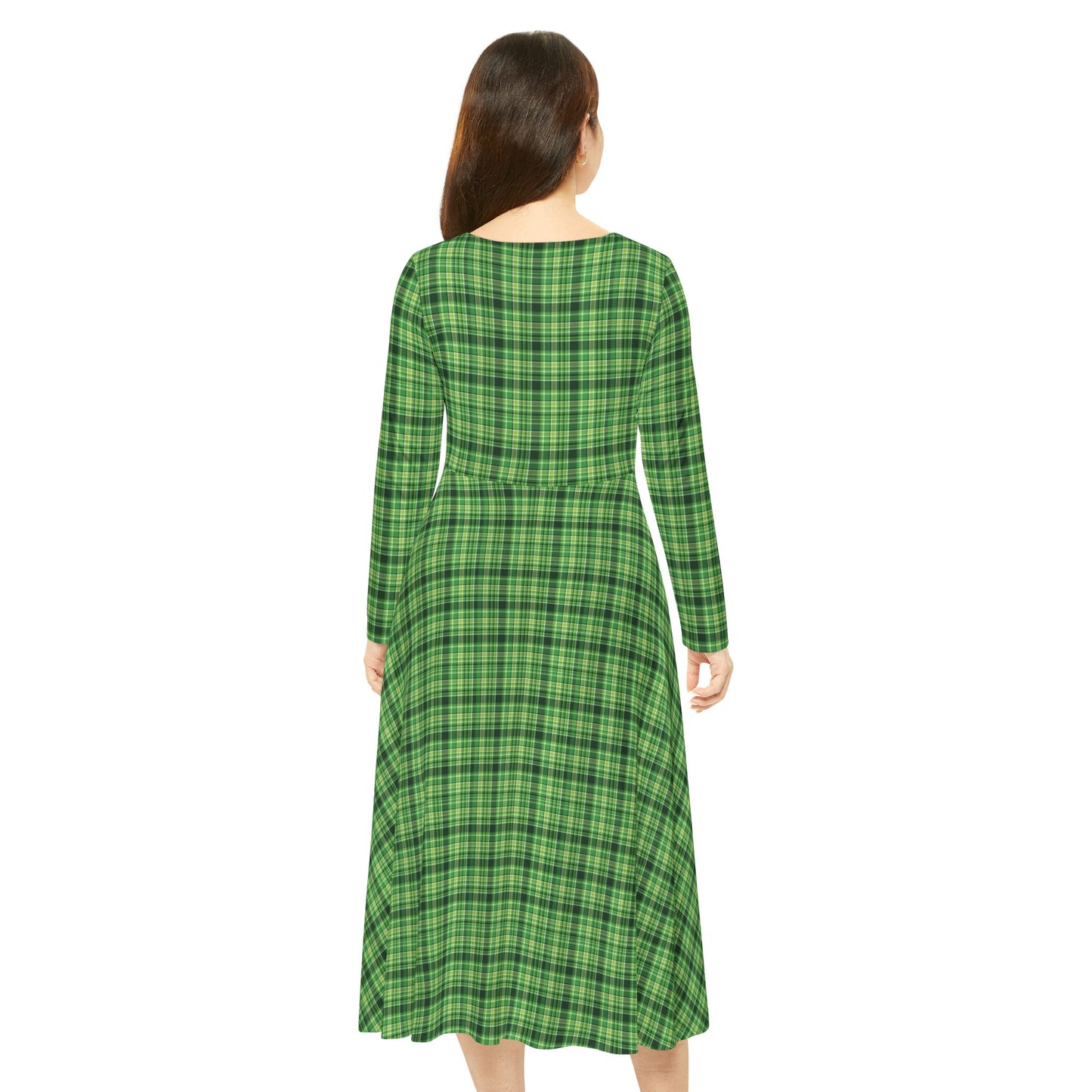 Women's Long Sleeve Dress (Hippie 27)