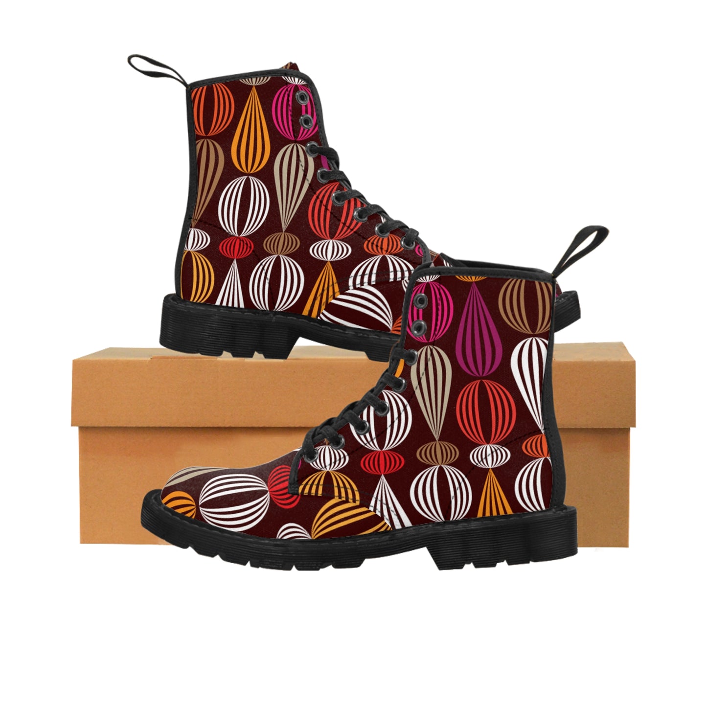 Women's Canvas Boots(Pattern Print)