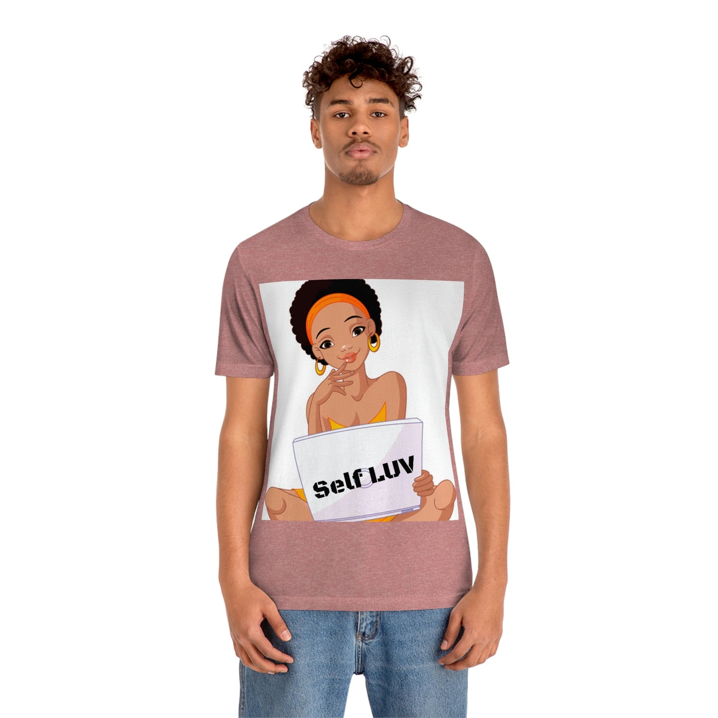 Unisex Jersey Short Sleeve Tee(Self Luv)