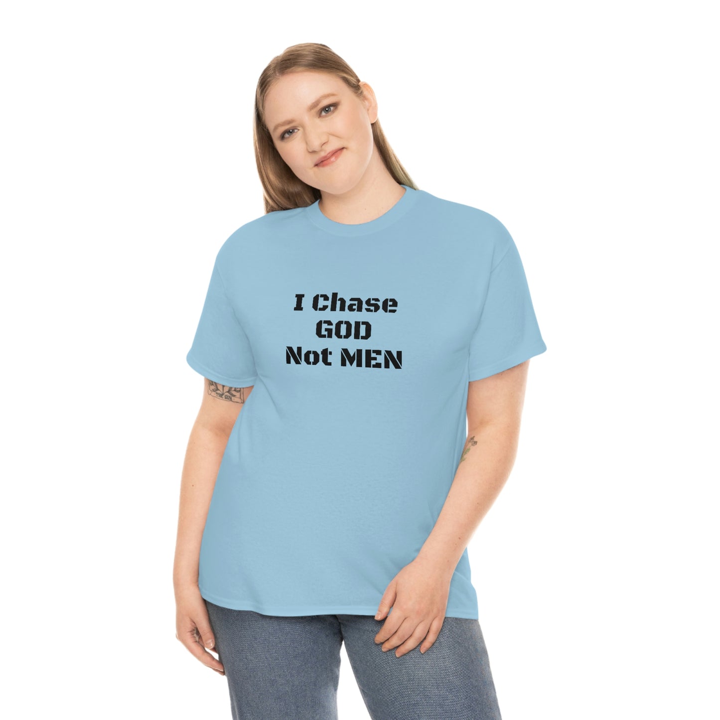 (I Chase God)NOT MEN