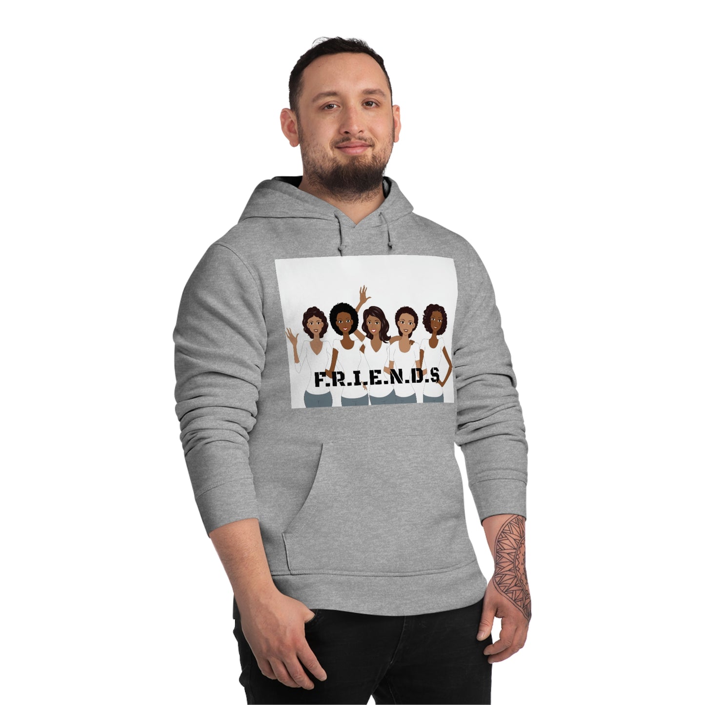 Unisex Drummer Hoodie(Friends