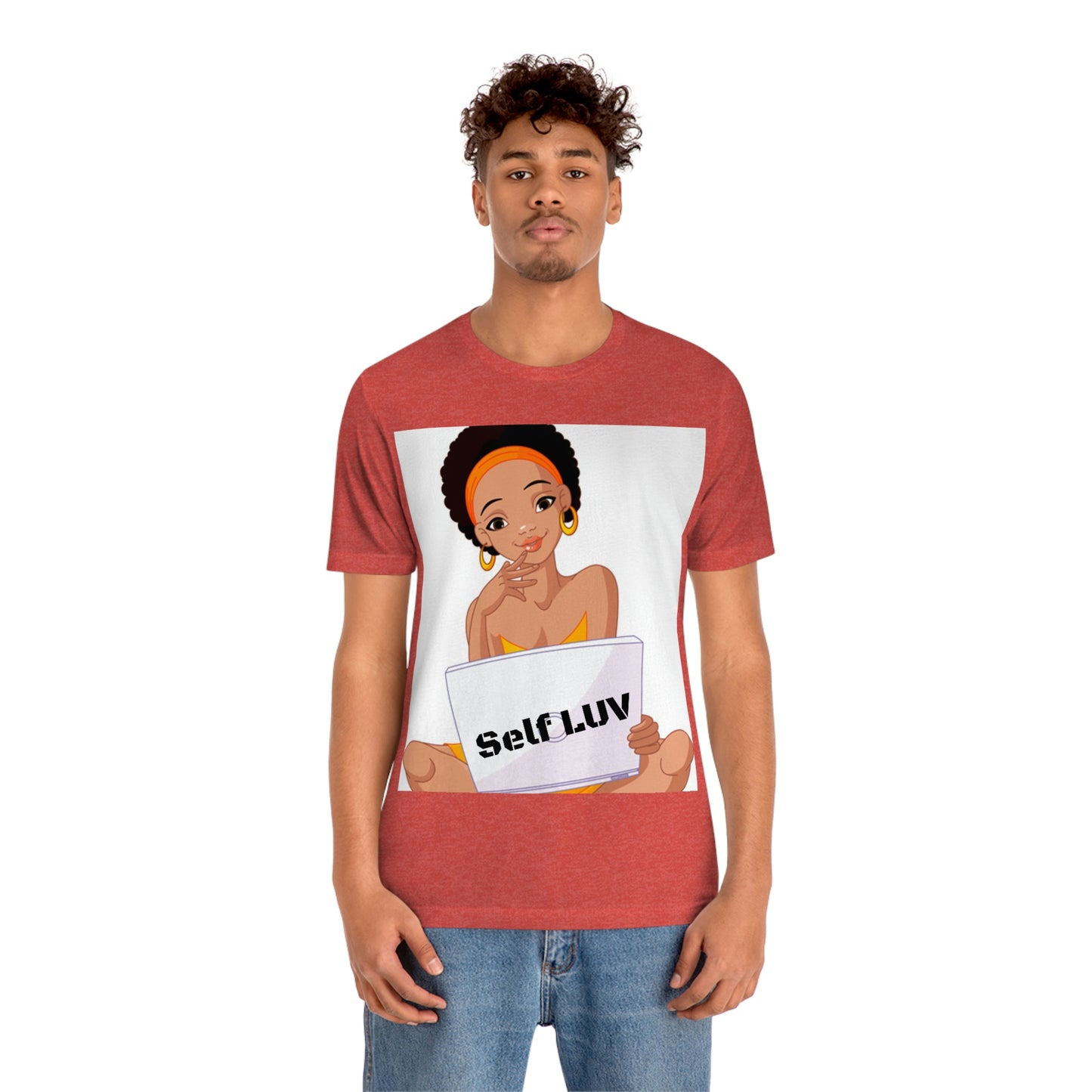 Unisex Jersey Short Sleeve Tee(Self Luv)