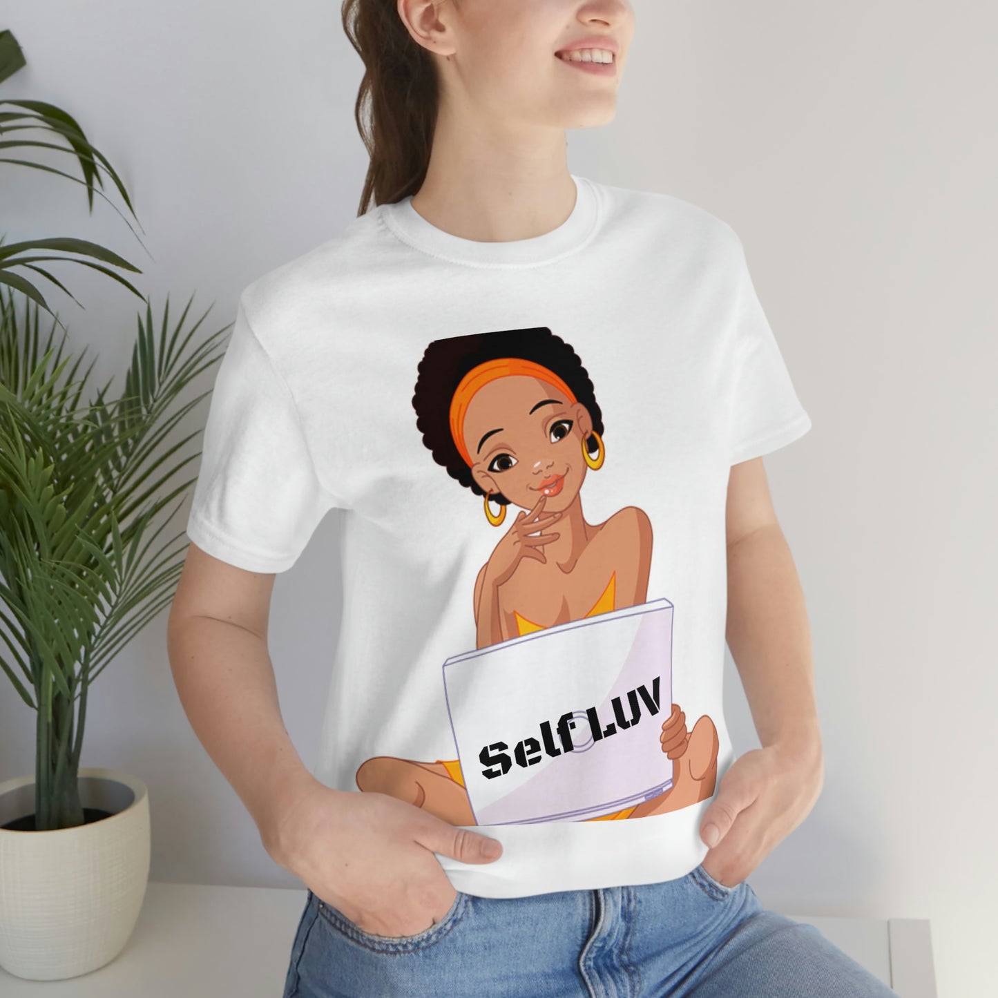 Unisex Jersey Short Sleeve Tee(Self Luv)