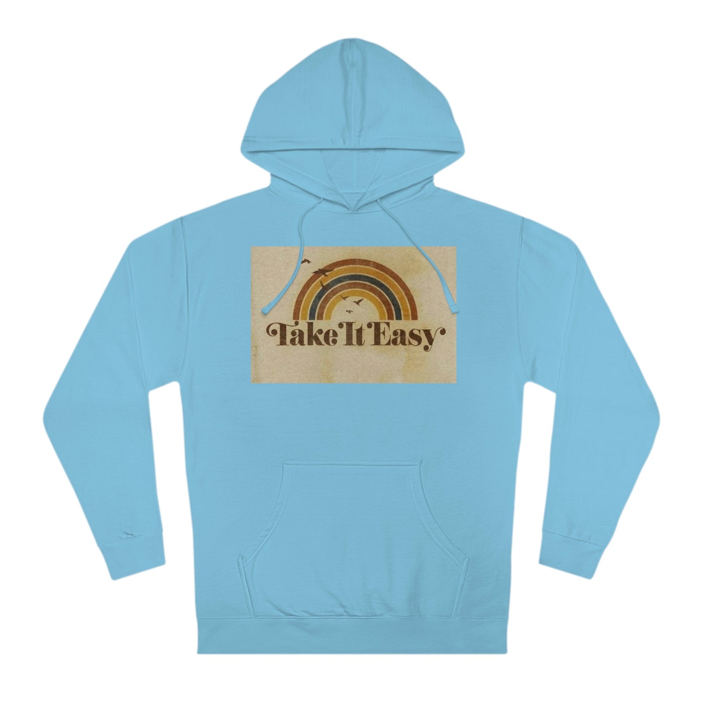 Unisex Hooded Sweatshirt(Take it easy)