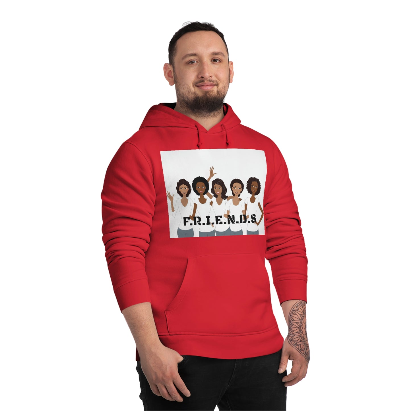 Unisex Drummer Hoodie(Friends