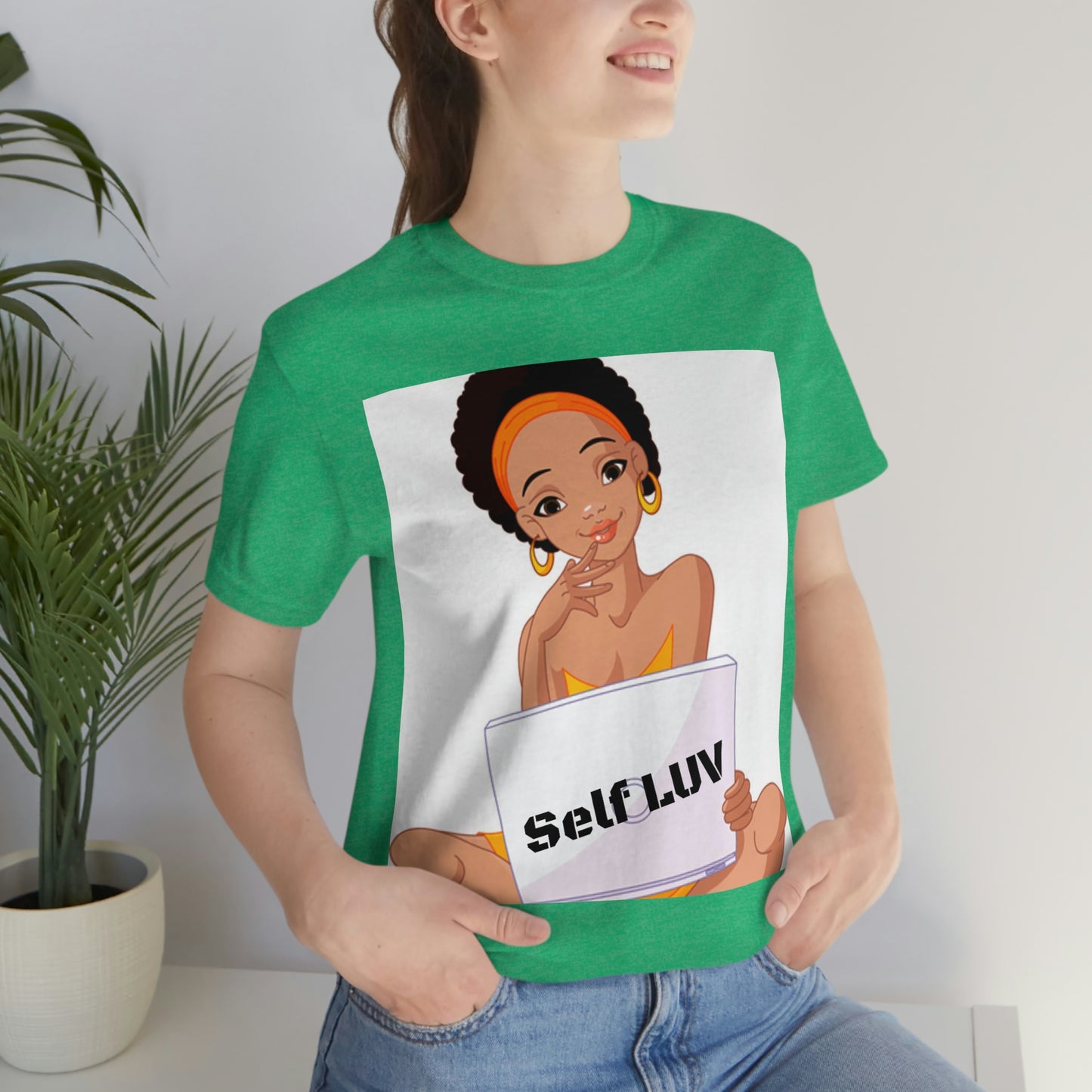 Unisex Jersey Short Sleeve Tee(Self Luv)