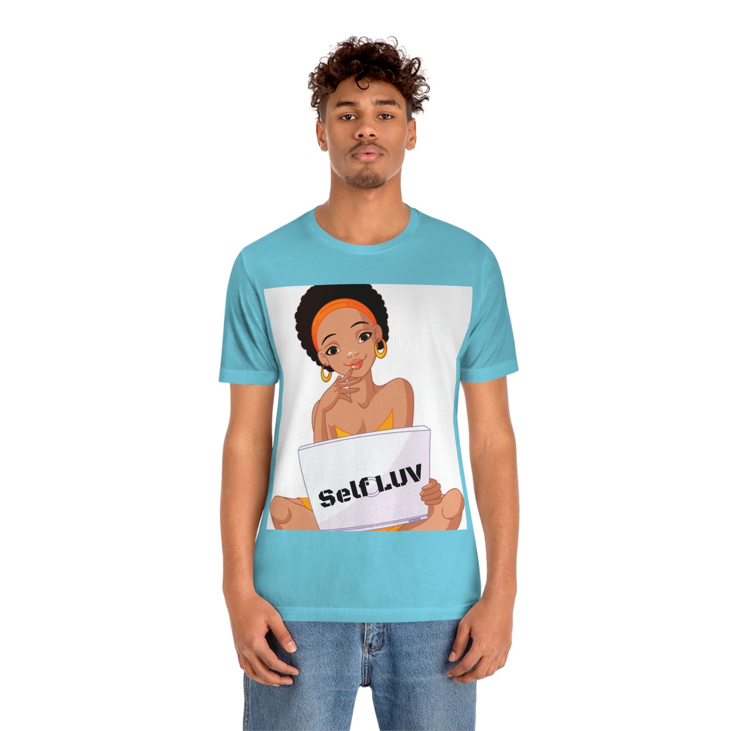 Unisex Jersey Short Sleeve Tee(Self Luv)