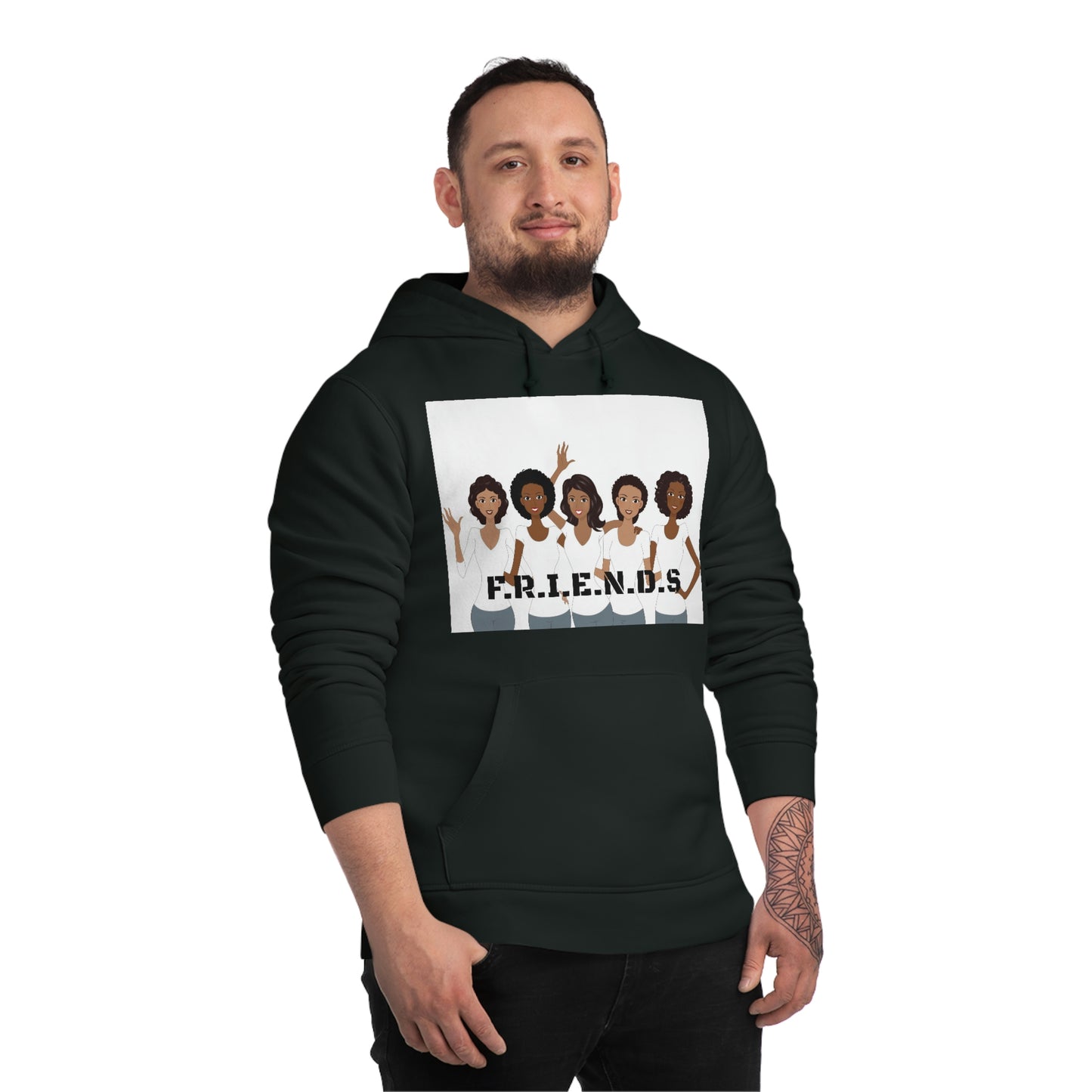 Unisex Drummer Hoodie(Friends