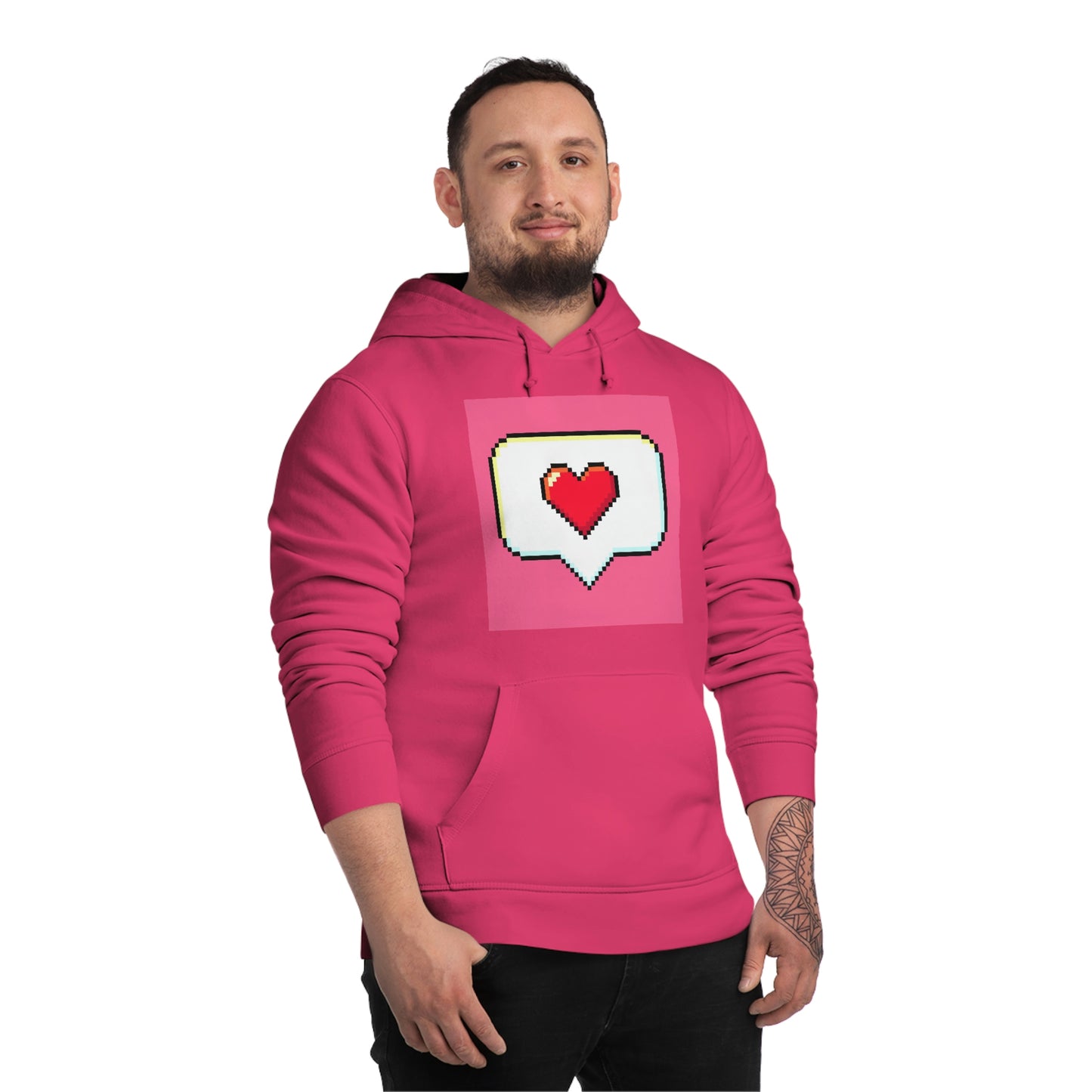 Unisex Drummer Hoodie(LUV YOU)