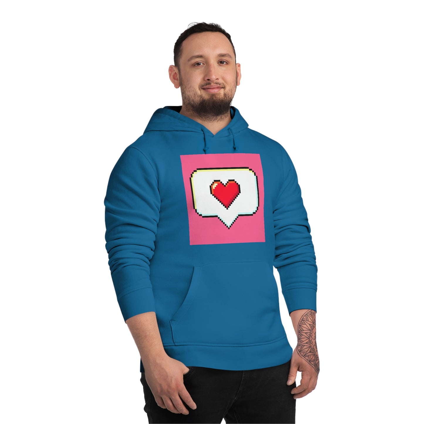 Unisex Drummer Hoodie(LUV YOU)