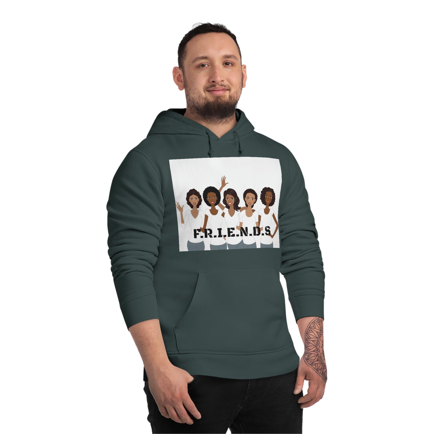 Unisex Drummer Hoodie(Friends