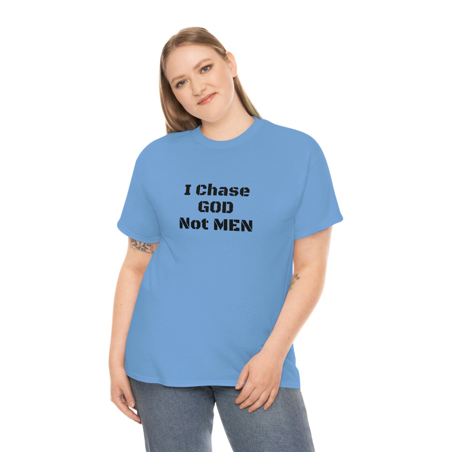 (I Chase God)NOT MEN