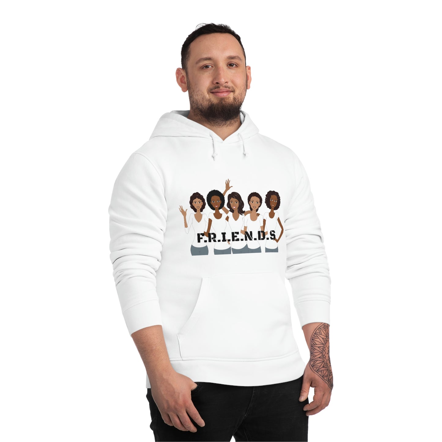 Unisex Drummer Hoodie(Friends