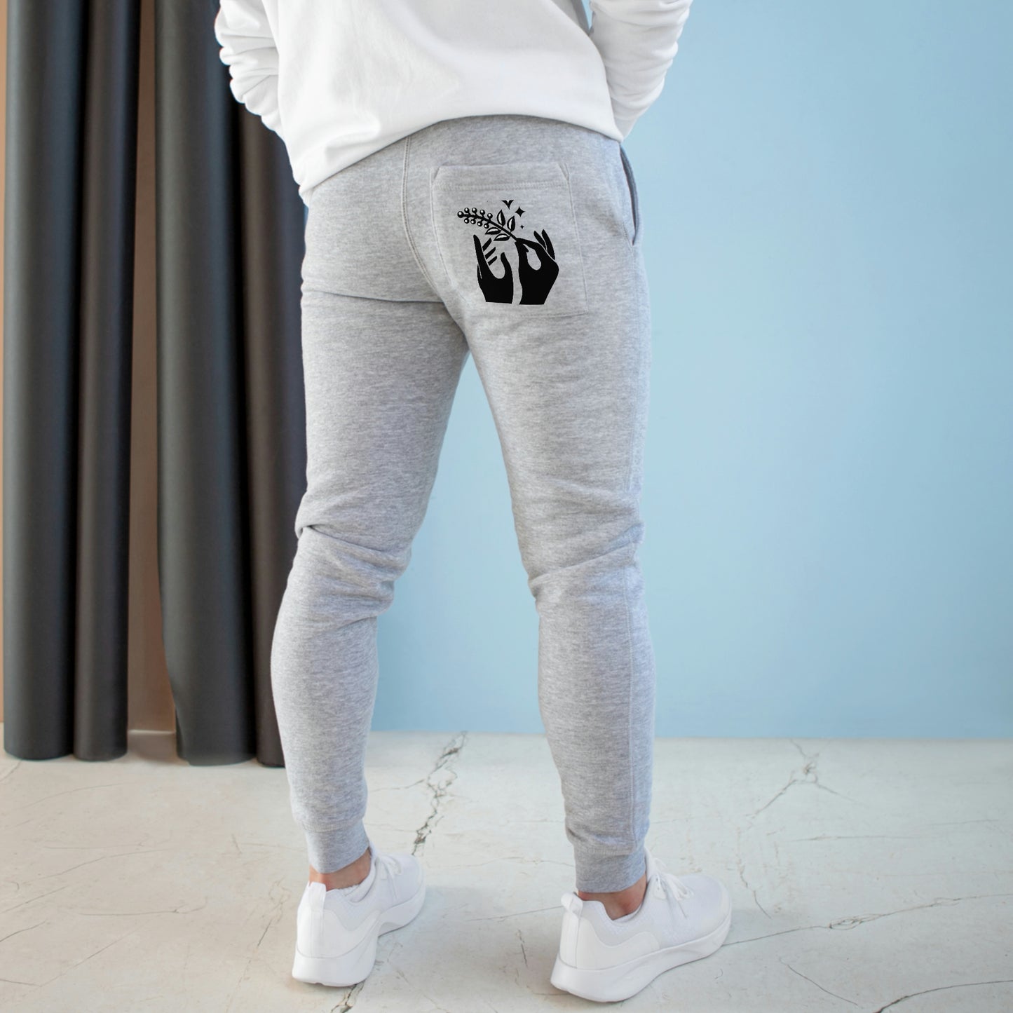 Unisex Fleece Joggers(feather faith)