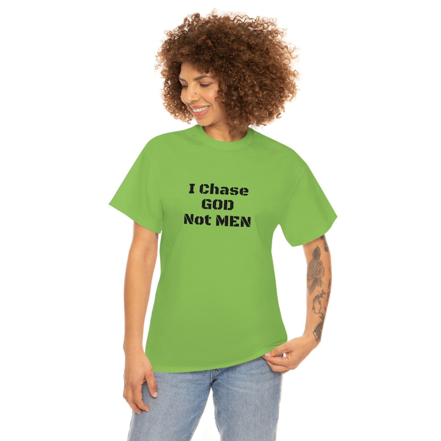 (I Chase God)NOT MEN