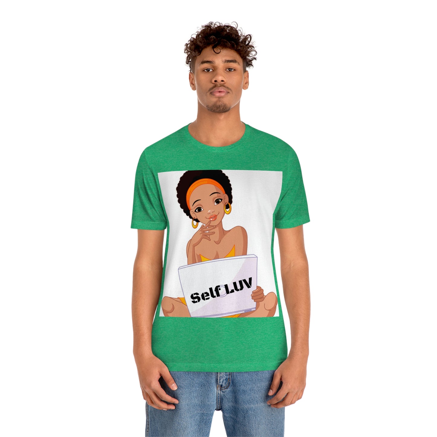 Unisex Jersey Short Sleeve Tee(Self Luv)