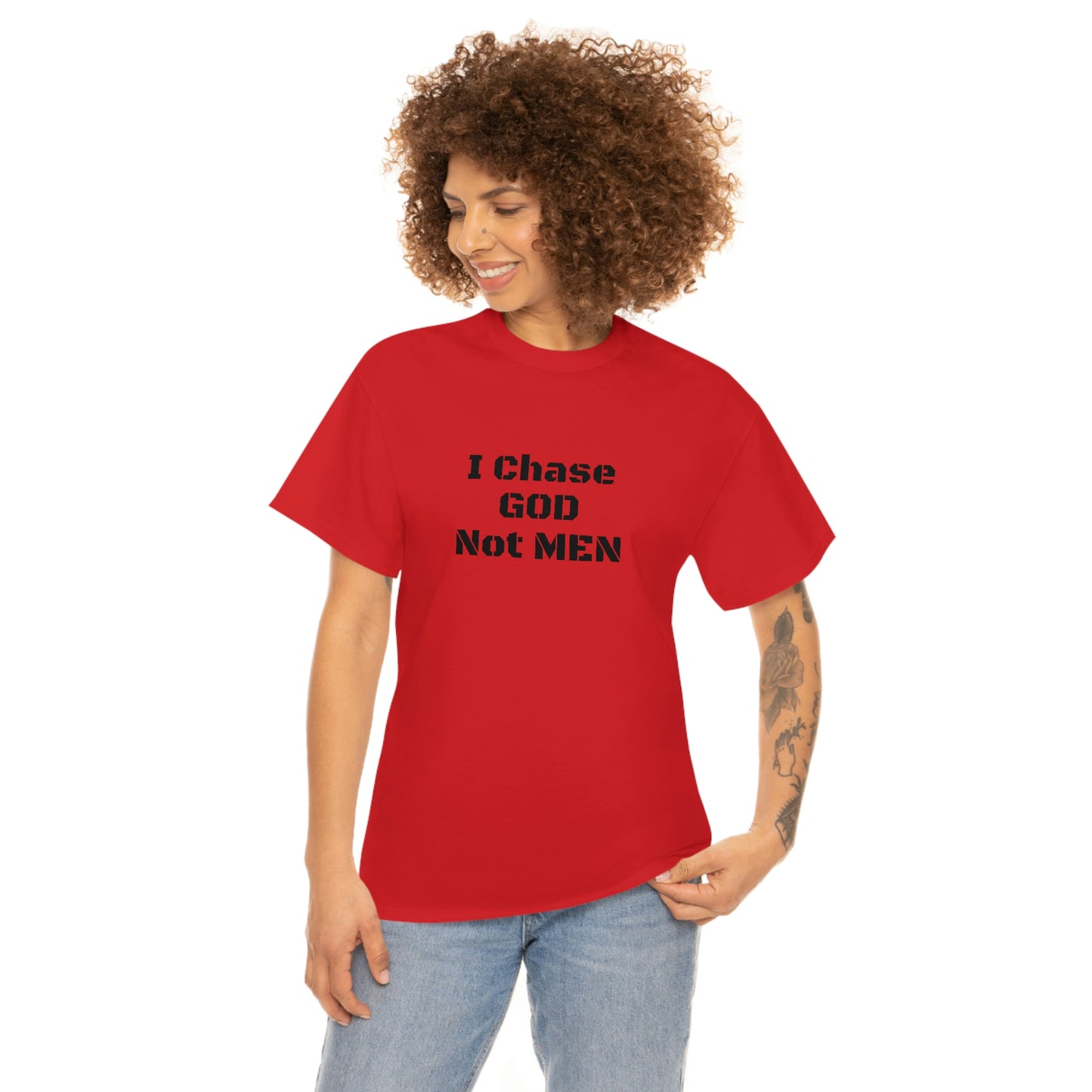 (I Chase God)NOT MEN