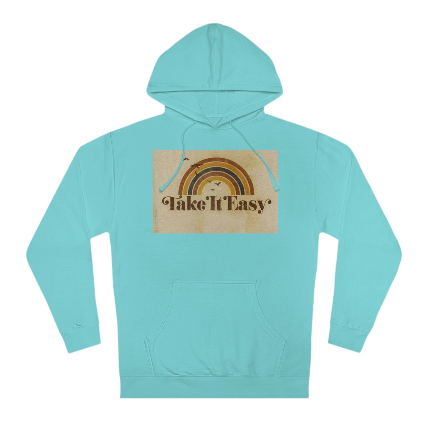 Unisex Hooded Sweatshirt(Take it easy)