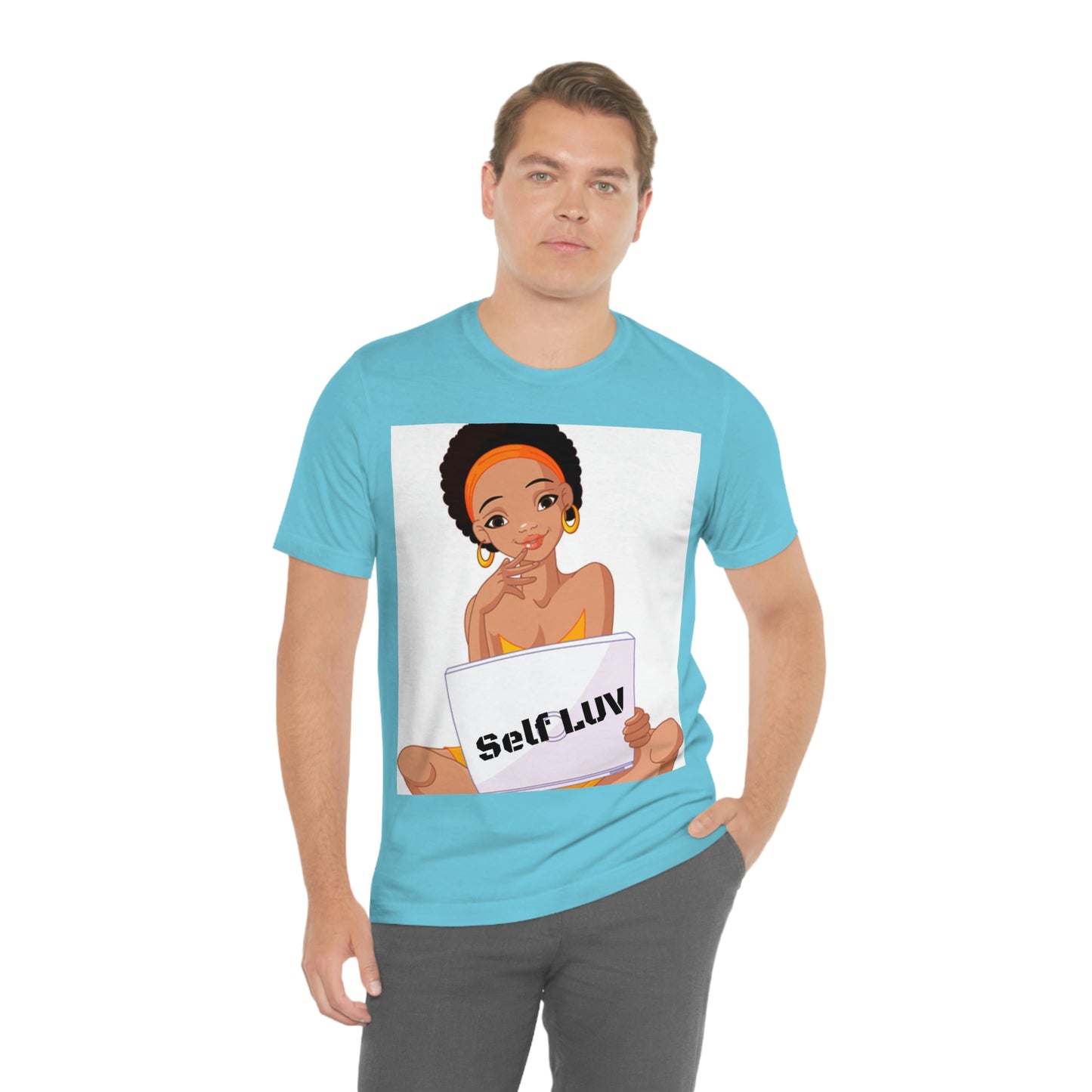 Unisex Jersey Short Sleeve Tee(Self Luv)