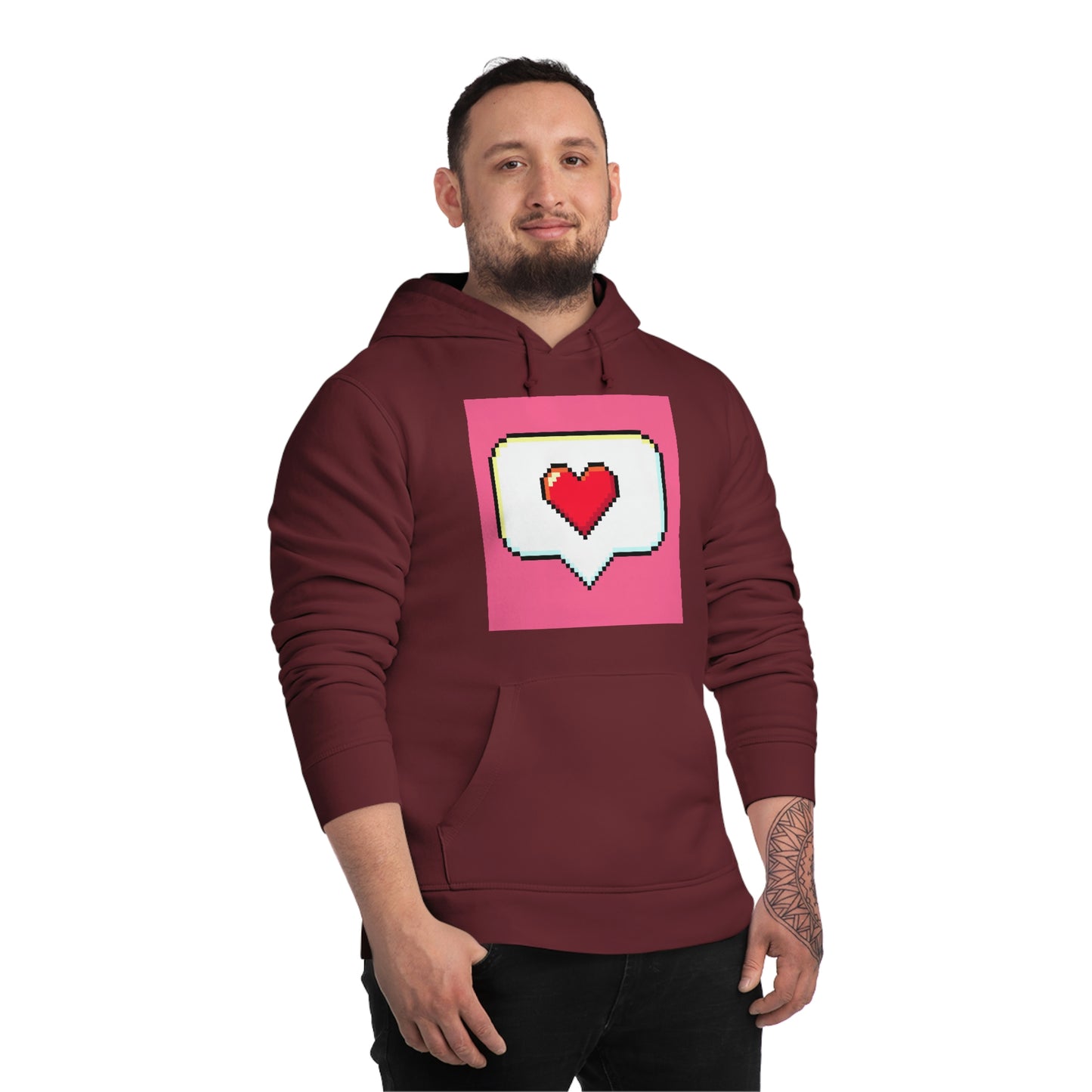 Unisex Drummer Hoodie(LUV YOU)