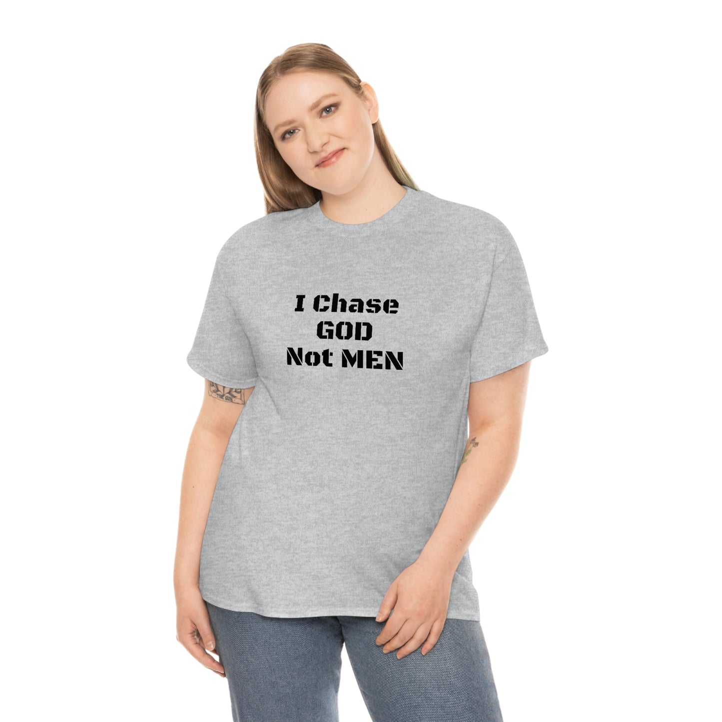 (I Chase God)NOT MEN