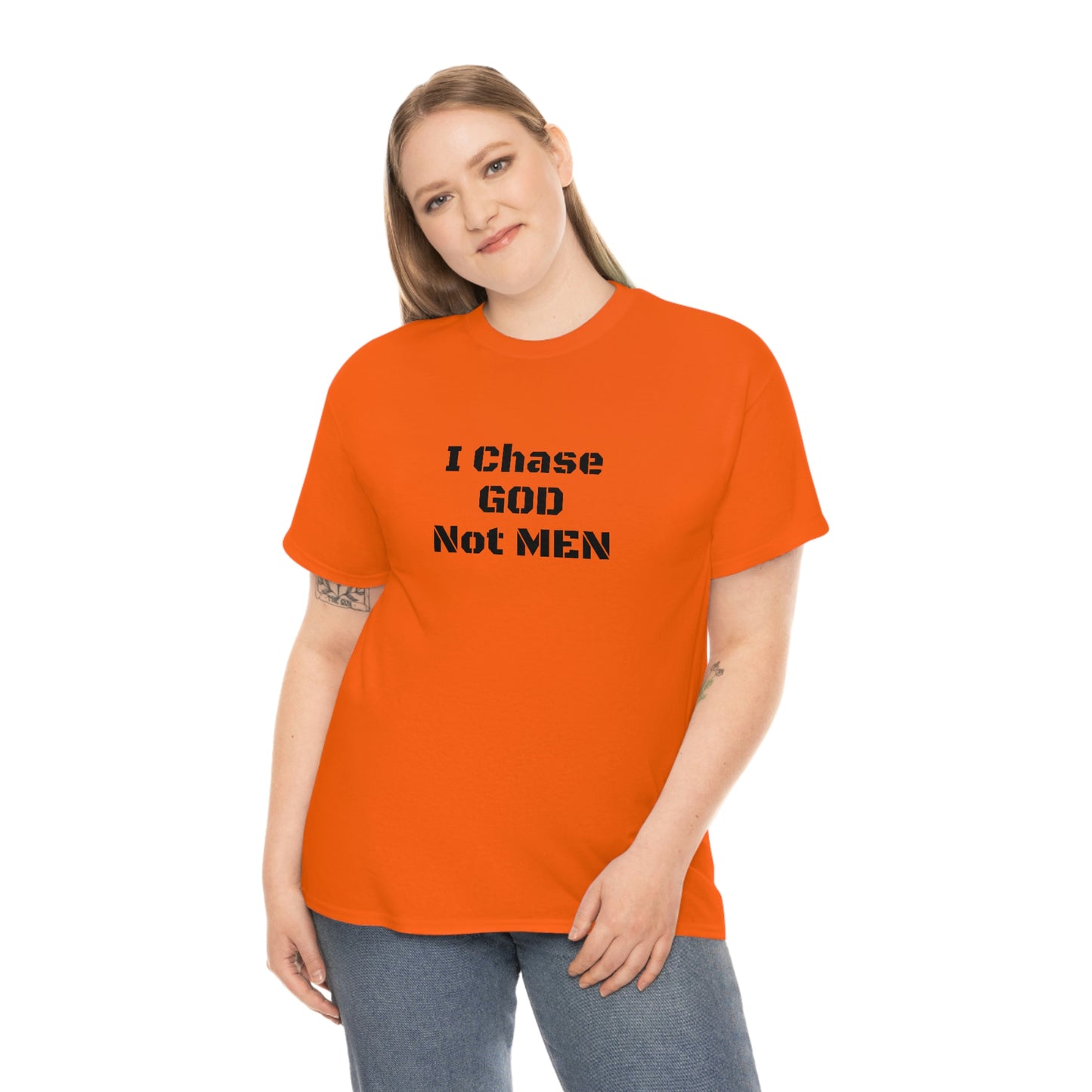 (I Chase God)NOT MEN