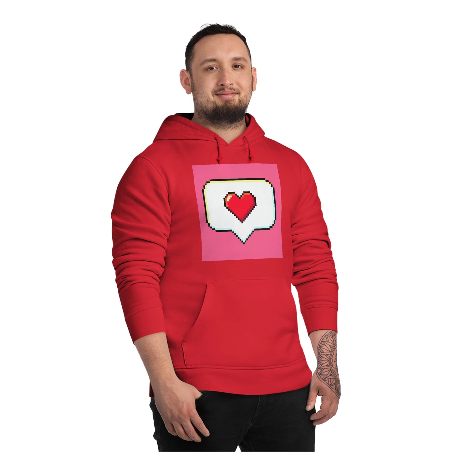 Unisex Drummer Hoodie(LUV YOU)