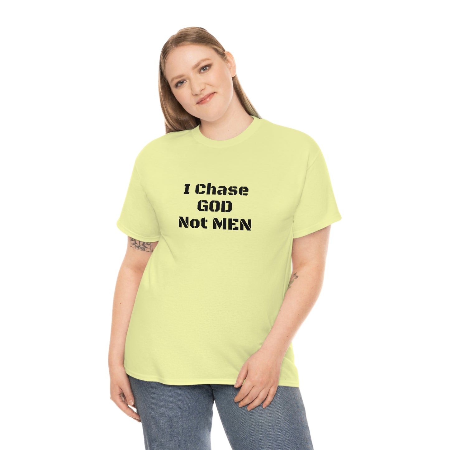 (I Chase God)NOT MEN