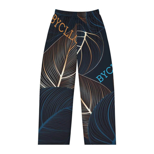 Women's Lounge Pants(BYCLLC blue/Gold)