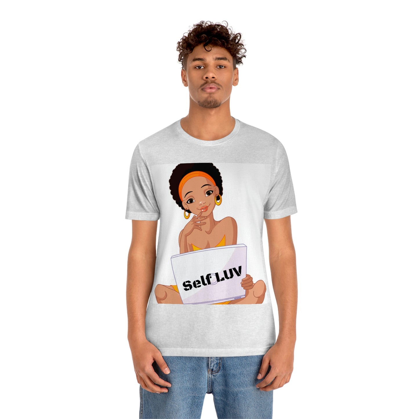 Unisex Jersey Short Sleeve Tee(Self Luv)